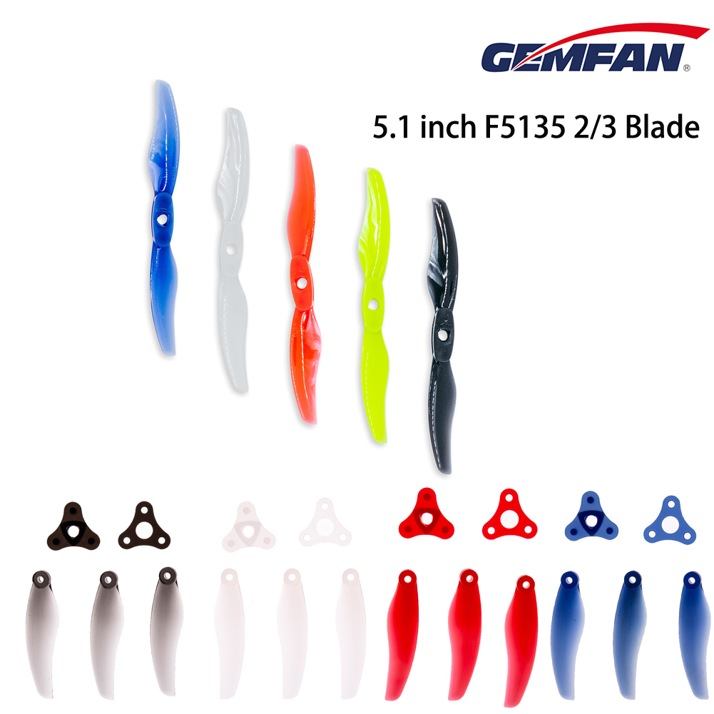 5 Inch Propeller - 4 Pares de Hélices Dobráveis GEMFAN