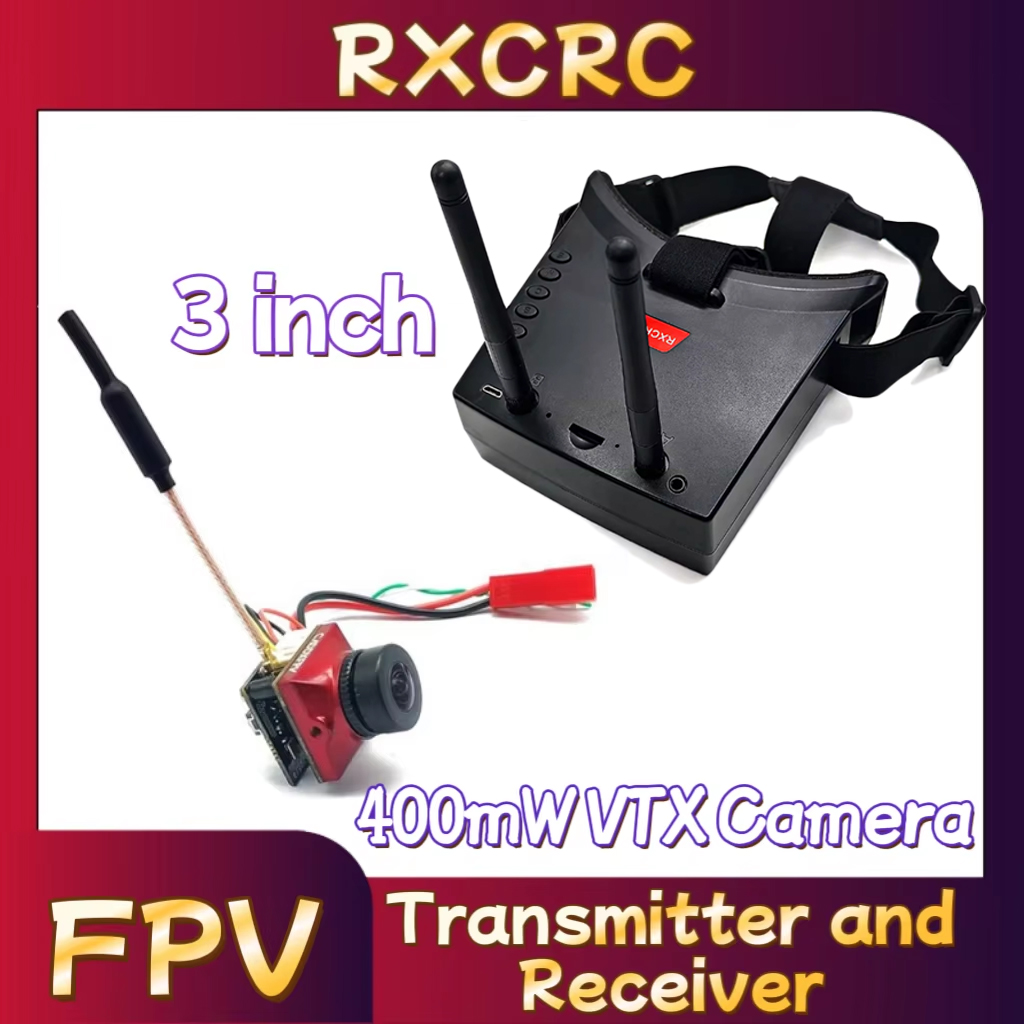 Goggles Fpv - Transmissor de módulo RXCRC 5.8G 400mW