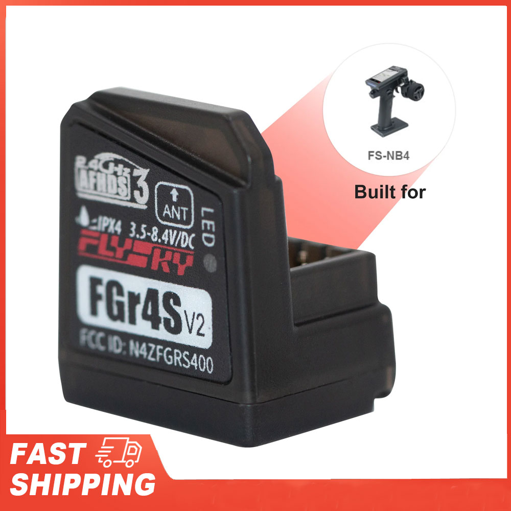 Flysky Transmitter - Flysky fgr4s v2 receptor afhds antena