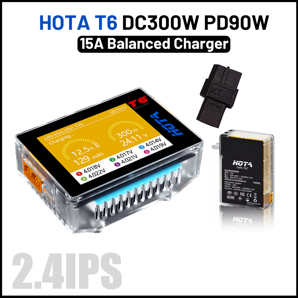 Balance Charger Rc - HOTA-Carregador de Balança Lipo Inteligente, Descarregador
