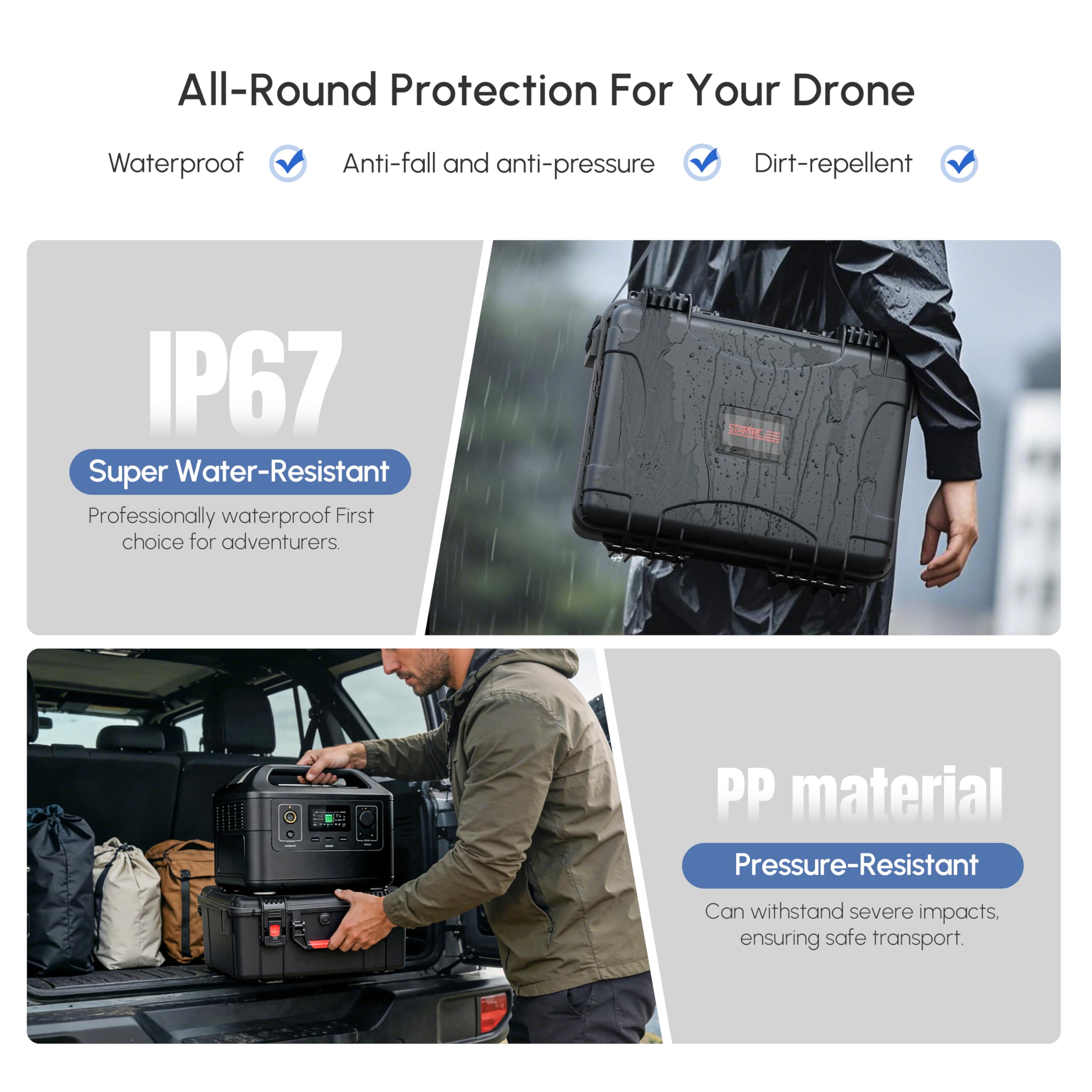 Estojo Rígido à Prova d'Água p - Drone Goggles Dji avaliação e preço