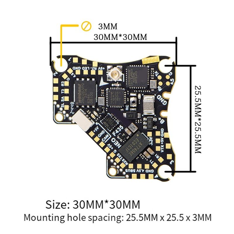 Controlador de Voo FBIL-F435 N - 4 In 1 Esc avaliação e preço