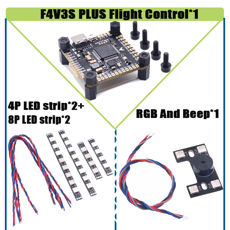 RctoSky F4V3S PLUS F722 F745 H - F722 Flight Controller avaliação e preço