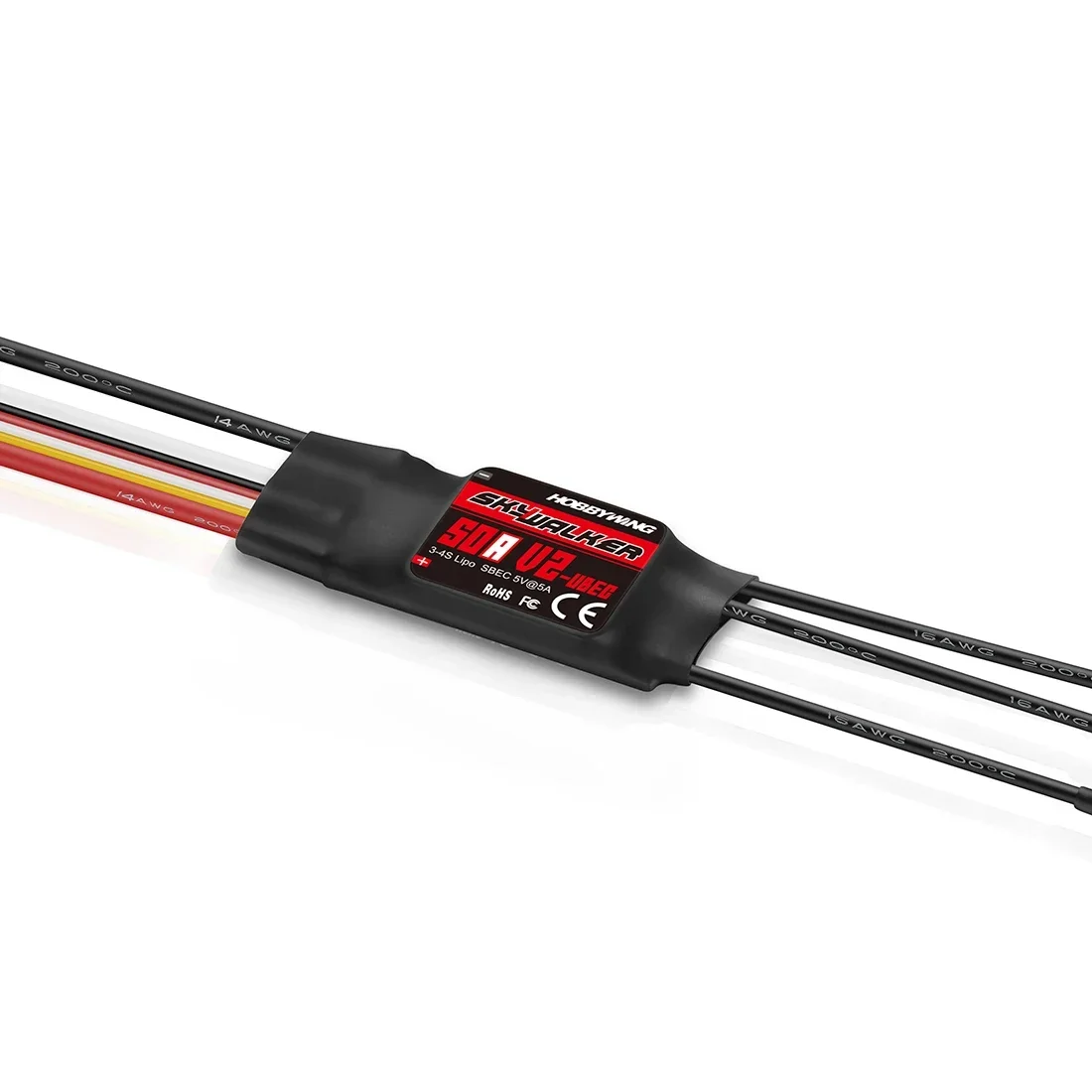 HOBBYWING-Controlador de veloc - Brushed Drone Motor avaliação e preço