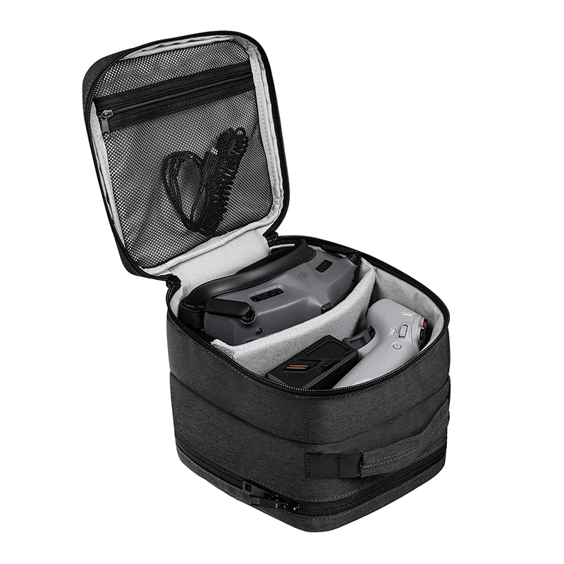 Caso portátil dupla camada de  - Drone Goggles Dji avaliação e preço