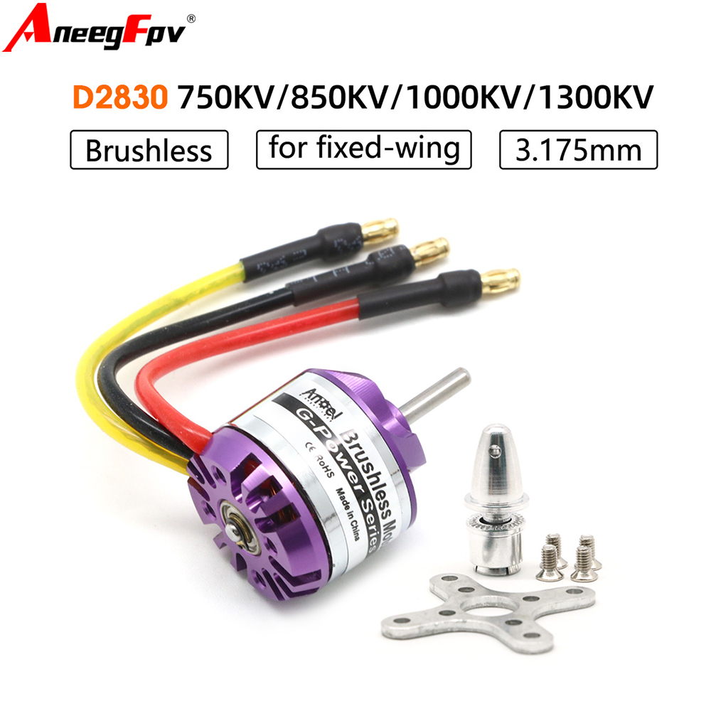 Motor sem escova D2830 1300KV  - Brushed Drone Motor avaliação e preço