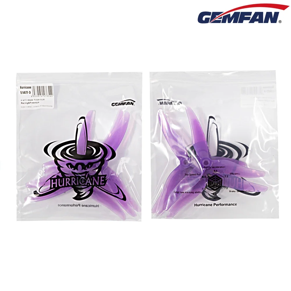 10 pares (10cw + 10ccw) gemfan - 5 Inch Propeller avaliação e preço