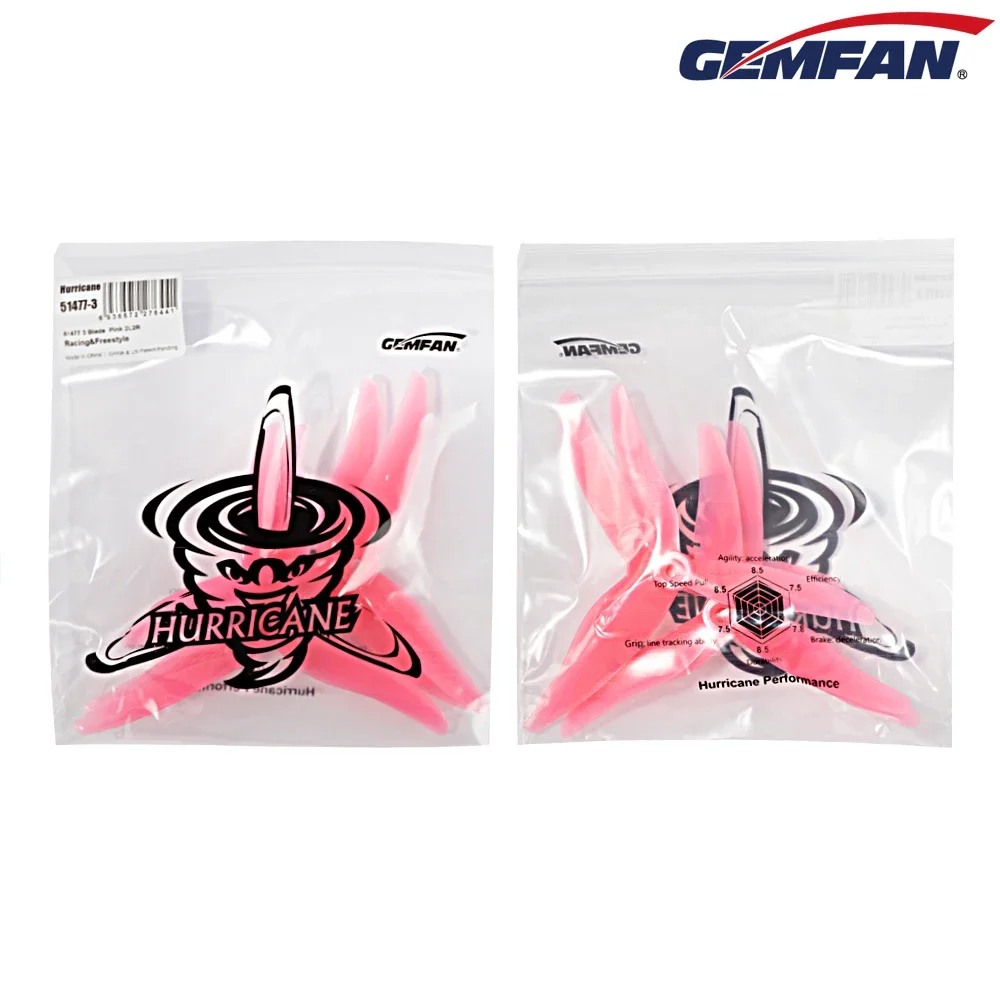 10 pares (10cw + 10ccw) gemfan - 5 Inch Propeller avaliação e preço