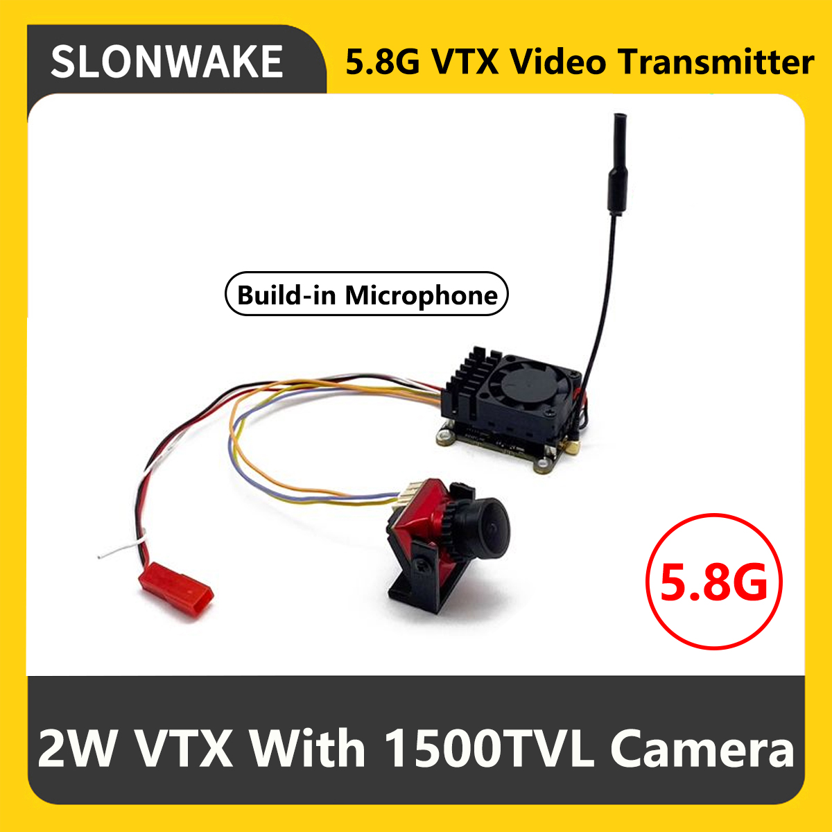Transmissor FPV VTX SLONWAKE 5 - Drone Frame avaliação e preço