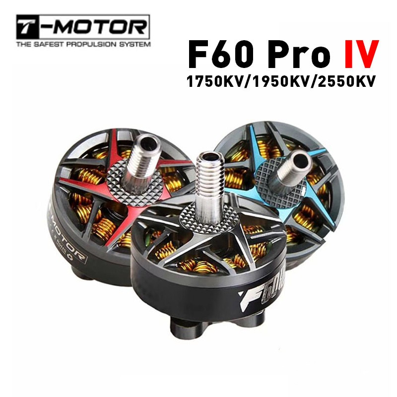 T-motor f60 pro iv 2207 1750kv - Brushed Drone Motor avaliação e preço
