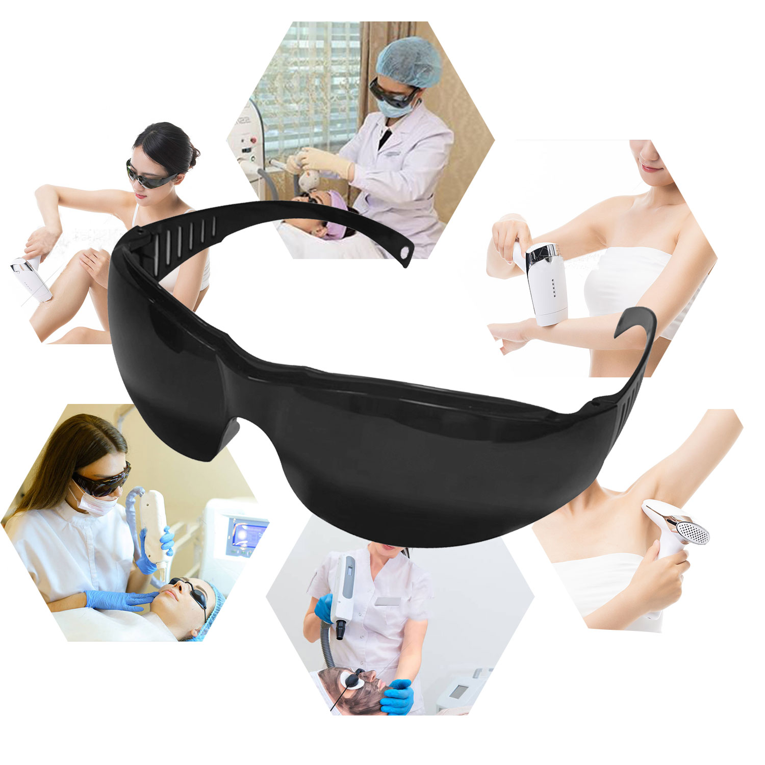 Preto Full Protection Goggles, - Goggles Fpv avaliação e preço
