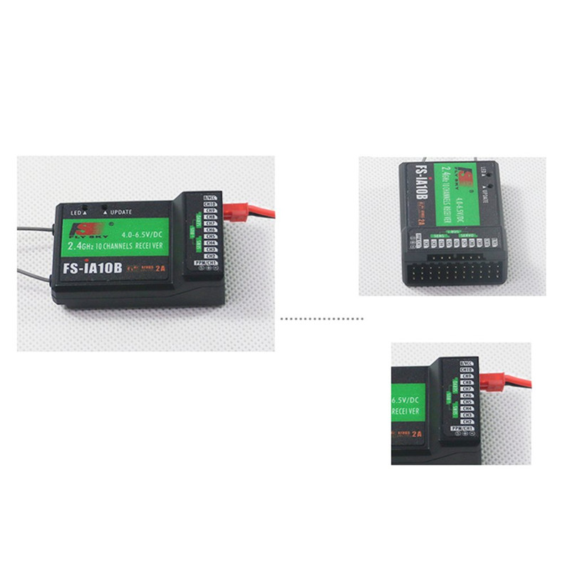 Receptor Flysky FS-iA10B 10CH  - Flysky Transmitter avaliação e preço
